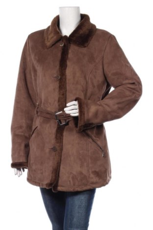 Palton de femei C&A, Mărime XL, Culoare Maro, Poliester, Preț 51,73 Lei