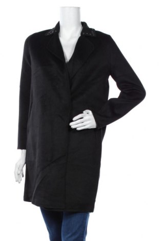 Γυναικείο παλτό Le Temps Des Cerises, Μέγεθος S, Χρώμα Μαύρο, 43% πολυεστέρας, 3%ακρυλικό, 50% μαλλί, 3% πολυαμίδη, 1% βισκόζη, Τιμή 134,93 €