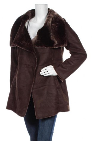 Дамско палто Romeo & Juliet, Размер M, Цвят Кафяв, Полиестер, Цена 14,70 лв.
