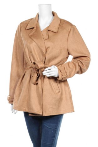 Palton de femei Springfield, Mărime XL, Culoare Bej, 90% poliester, 10% elastan, Preț 128,81 Lei