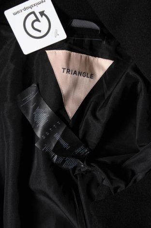 Damski płaszcz Triangle By s.Oliver, Rozmiar XL, Kolor Czarny, 55%akryl, 40% poliester, 5% wełna, Cena 423,75 zł