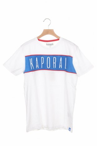 Παιδικό μπλουζάκι Kaporal, Μέγεθος 13-14y/ 164-168 εκ., Χρώμα Λευκό, Βαμβάκι, Τιμή 10,39 €