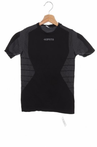 Παιδικό μπλουζάκι Kipsta, Μέγεθος 10-11y/ 146-152 εκ., Χρώμα Μαύρο, 71% πολυεστέρας, 23% πολυαμίδη, 6% ελαστάνη, Τιμή 10,72 €