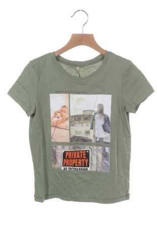 Παιδικό μπλουζάκι Only Kids, Μέγεθος 6-7y/ 122-128 εκ., Χρώμα Πράσινο, 100% βαμβάκι, Τιμή 7,92 €