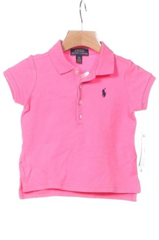 Dětské tričko  Polo By Ralph Lauren, Velikost 2-3y/ 98-104 cm, Barva Růžová, Bavlna, Cena  948,00 Kč