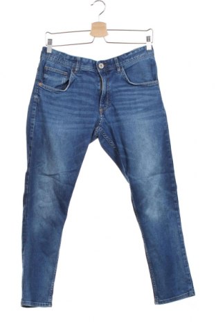 Dětské džíny  H&M, Velikost 12-13y/ 158-164 cm, Barva Modrá, 78% bavlna, 20% polyester, 2% elastan, Cena  245,00 Kč