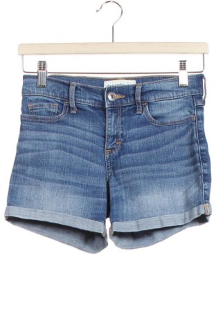 Pantaloni scurți pentru copii Abercrombie Kids, Mărime 13-14y/ 164-168 cm, Culoare Albastru, 98% bumbac, 2% elastan, Preț 69,63 Lei
