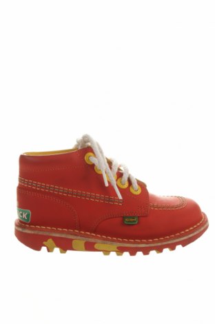 Παιδικά παπούτσια Kickers, Μέγεθος 30, Χρώμα Κόκκινο, Γνήσιο δέρμα, Τιμή 24,18 €