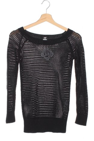 Παιδικό πουλόβερ H&M, Μέγεθος 8-9y/ 134-140 εκ., Χρώμα Μαύρο, Βαμβάκι, Τιμή 10,21 €