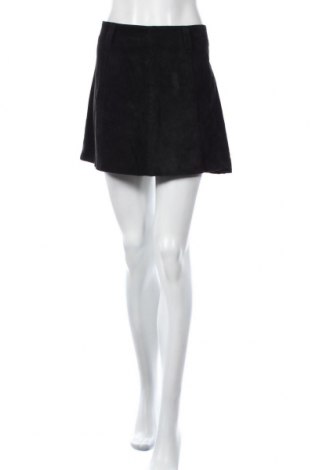 Δερμάτινη φούστα Zara, Μέγεθος M, Χρώμα Μαύρο, Φυσικό σουέτ, Τιμή 15,87 €