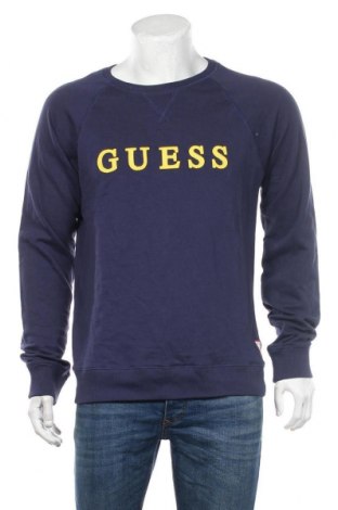 Pánské tričko  Guess, Velikost M, Barva Modrá, Bavlna, Cena  822,00 Kč