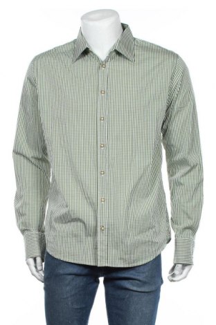 Ανδρικό πουκάμισο Q1, Μέγεθος XL, Χρώμα Πράσινο, 75% βαμβάκι, 21% πολυαμίδη, 4% ελαστάνη, Τιμή 5,91 €