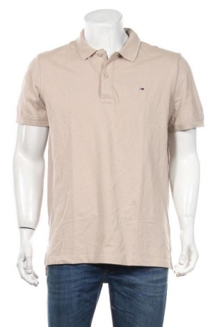 Мъжка тениска Tommy Hilfiger, Размер XXL, Цвят Бежов, 97% памук, 3% еластан, Цена 81,75 лв.