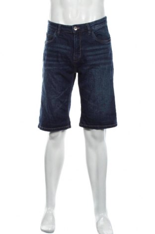 Мъжки къс панталон Indicode, Размер XL, Цвят Син, 98% памук, 2% еластан, Цена 17,25 лв.