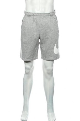 Мъжки къс панталон Nike, Размер XS, Цвят Сив, 80% памук, 20% полиестер, Цена 44,85 лв.