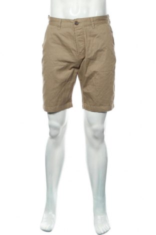 Ανδρικό κοντό παντελόνι Threadbare, Μέγεθος M, Χρώμα  Μπέζ, Βαμβάκι, Τιμή 15,47 €