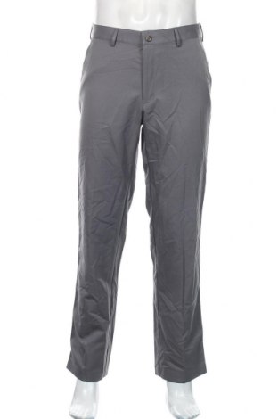 Мъжки панталон Haggar, Размер M, Цвят Сив, Полиестер, Цена 36,75 лв.