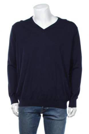 Мъжки пуловер Acne Studios, Размер L, Цвят Син, 50% памук, 50% вискоза, Цена 121,50 лв.