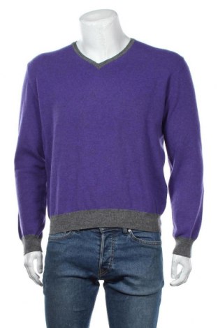 Мъжки пуловер Altea, Размер M, Цвят Лилав, Вълна, Цена 44,52 лв.
