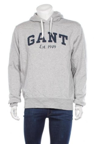 Ανδρικό φούτερ Gant, Μέγεθος XXL, Χρώμα Γκρί, 80% βαμβάκι, 20% πολυεστέρας, Τιμή 29,88 €