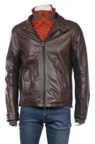 Pánska kožená bunda  Antony Morato, Veľkosť L, Farba Hnedá, Pravá koža , textil, Cena  83,92 €