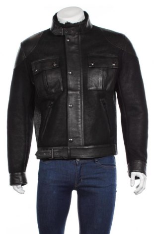 Pánska kožená bunda  Belstaff, Veľkosť L, Farba Čierna, Pravá koža , Cena  954,51 €