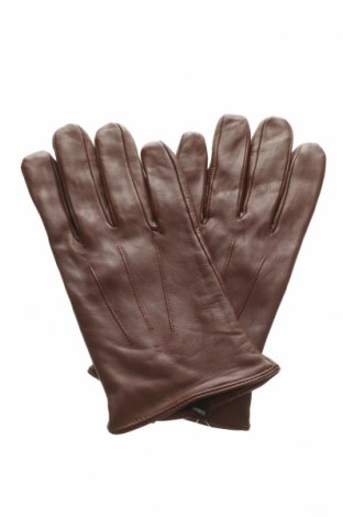 Γάντια Burton of London, Χρώμα Καφέ, Γνήσιο δέρμα, Τιμή 26,68 €