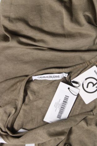 Φόρεμα Calvin Klein Jeans, Μέγεθος S, Χρώμα Πράσινο, 50% βαμβάκι, 50% πολυεστέρας, Τιμή 57,60 €