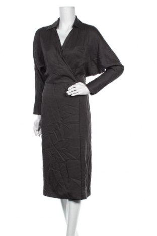 Φόρεμα Massimo Dutti, Μέγεθος S, Χρώμα Γκρί, Lyocell, Τιμή 27,68 €