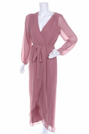 Šaty  Nly Eve, Velikost M, Barva Popelavě růžová, Polyester, Cena  540,00 Kč
