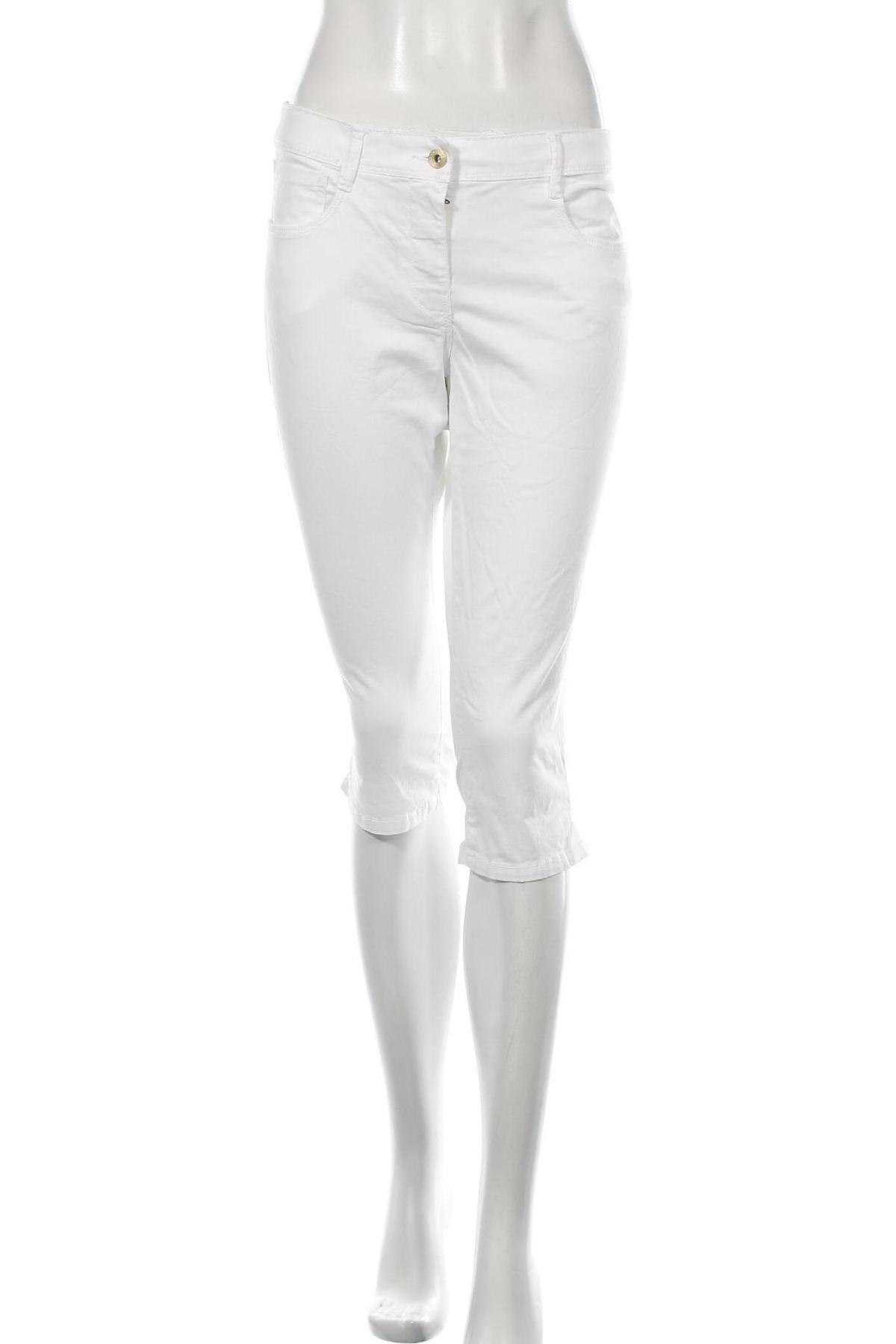 Γυναικείο παντελόνι Tom Tailor, Μέγεθος L, Χρώμα Λευκό, Τιμή 43,30 €