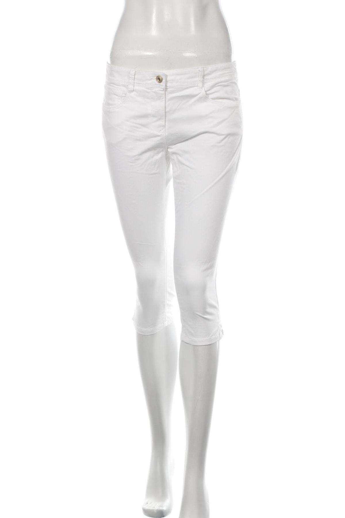 Дамски панталон Tom Tailor, Размер S, Цвят Бял, Цена 84,00 лв.