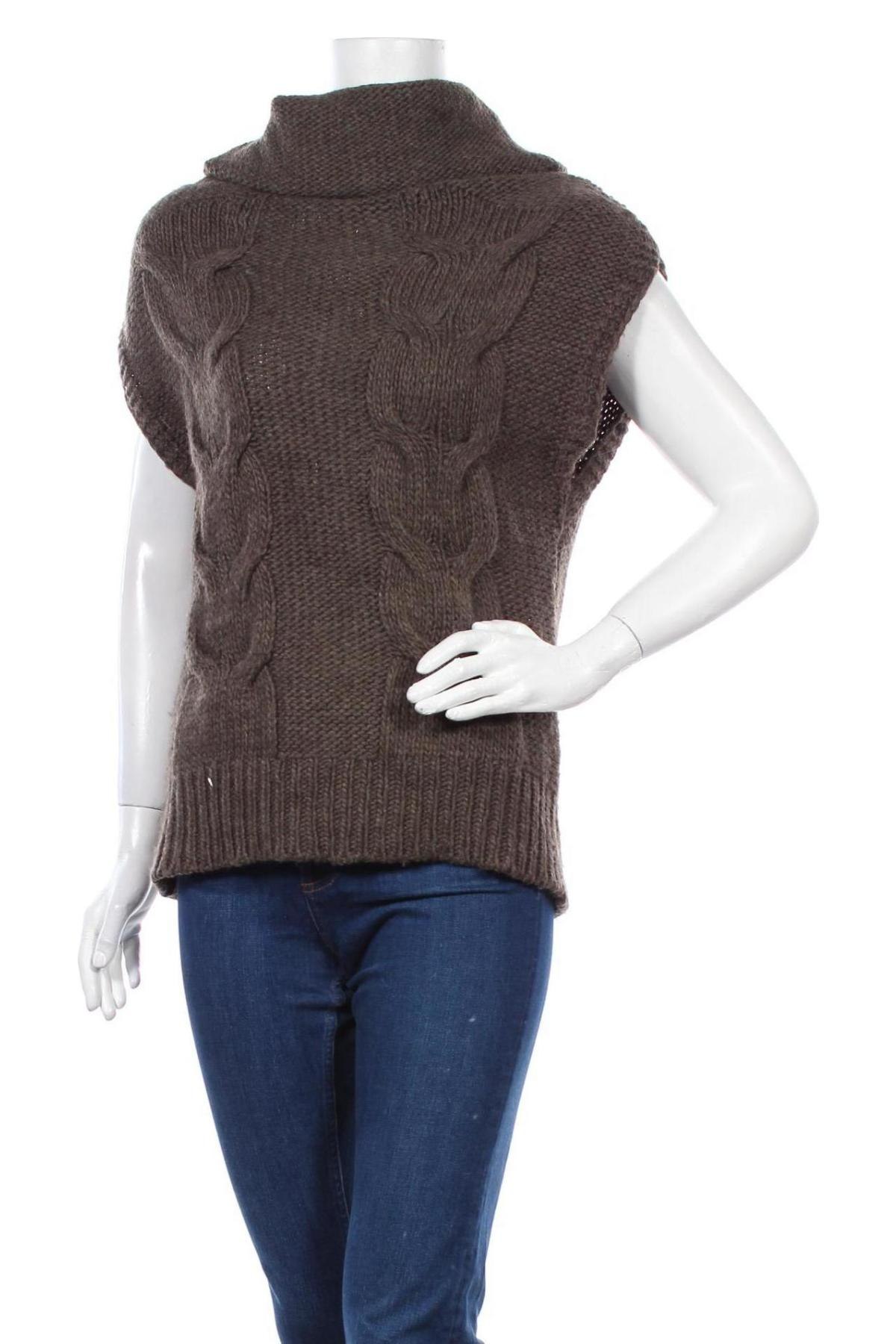 Γυναικείο πουλόβερ, Μέγεθος M, Χρώμα Καφέ, 75%ακρυλικό, 10% μαλλί, 10% βισκόζη, 5% μαλλί από αλπακά, Τιμή 8,31 €