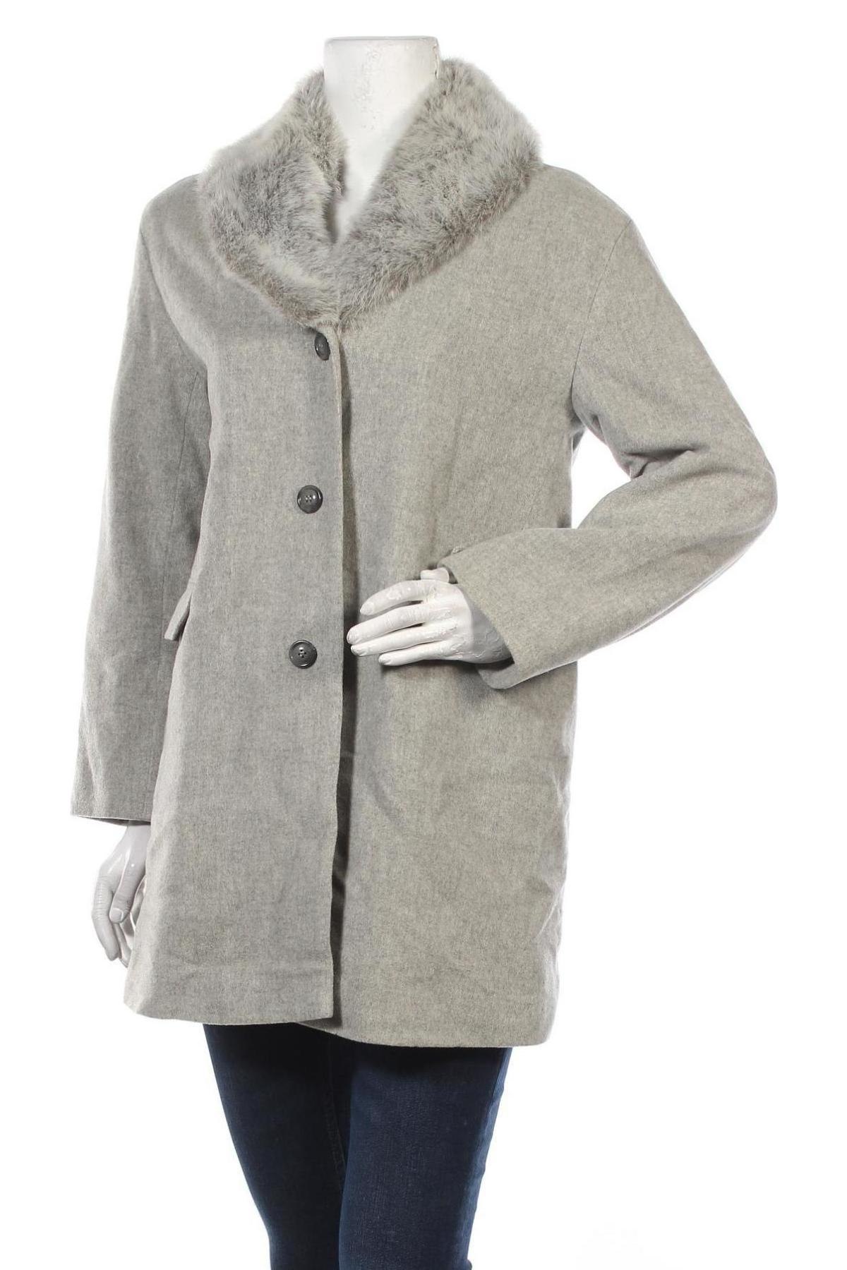 Дамско палто Marc Aurel, Размер S, Цвят Сив, Цена 177,45 лв.