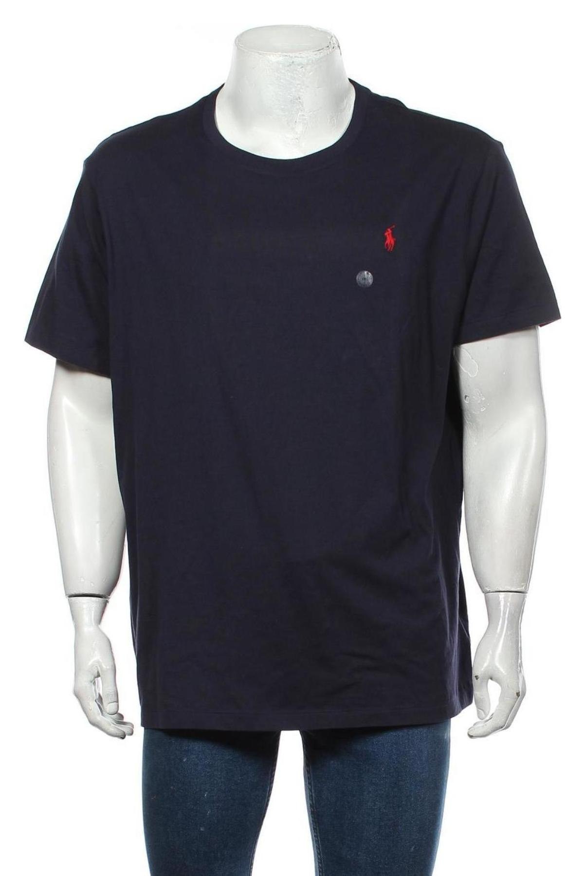 Мъжка тениска Polo By Ralph Lauren, Размер XXL, Цвят Син, Памук, Цена 73,50 лв.