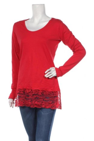 Γυναικεία μπλούζα Elle Nor, Μέγεθος L, Χρώμα Κόκκινο, Τιμή 7,58 €