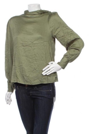 Γυναικεία μπλούζα Zwolf by Khujo, Μέγεθος S, Χρώμα Πράσινο, Τιμή 19,67 €