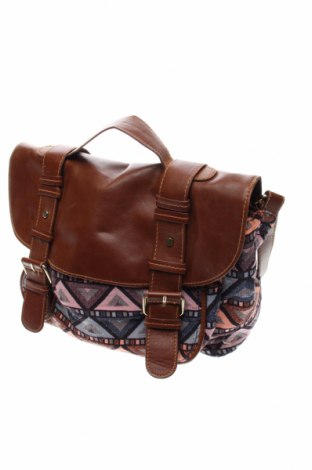 Дамска чанта H&M, Цвят Многоцветен, Текстил, еко кожа, Цена 30,00 лв.