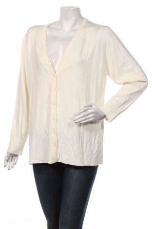 Γυναικεία ζακέτα Michele Boyard, Μέγεθος XL, Χρώμα Λευκό, Τιμή 7,79 €