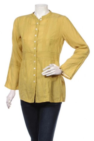 Γυναικείο πουκάμισο Indiska, Μέγεθος S, Χρώμα Κίτρινο, Τιμή 5,88 €