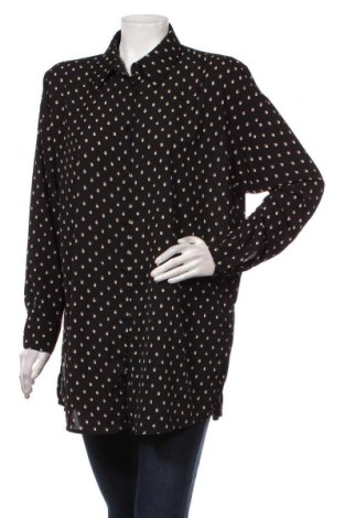 Γυναικείο πουκάμισο Moves by Minimum, Μέγεθος M, Χρώμα Μαύρο, Τιμή 11,47 €