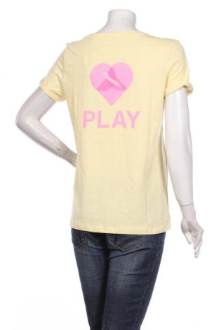 Γυναικείο t-shirt Tom Tailor, Μέγεθος L, Χρώμα Κίτρινο, Βαμβάκι, Τιμή 20,10 €