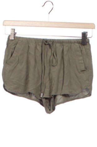 Дамски къс панталон H&M Divided, Размер XS, Цвят Зелен, Цена 7,00 лв.