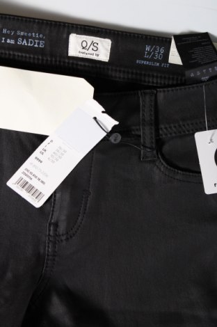Γυναικείο παντελόνι Q/S by S.Oliver, Μέγεθος M, Χρώμα Μαύρο, Τιμή 71,65 €