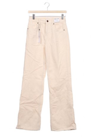 Дамски панталон Topshop, Размер XS, Цвят Екрю, Цена 12,64 лв.