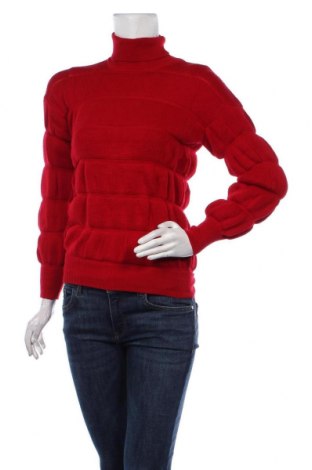 Дамски пуловер, Размер S, Цвят Червен, 70% акрил, 30% памук, Цена 18,00 лв.