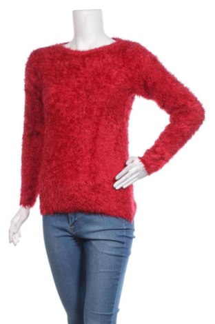 Дамски пуловер, Размер L, Цвят Червен, Цена 25,20 лв.