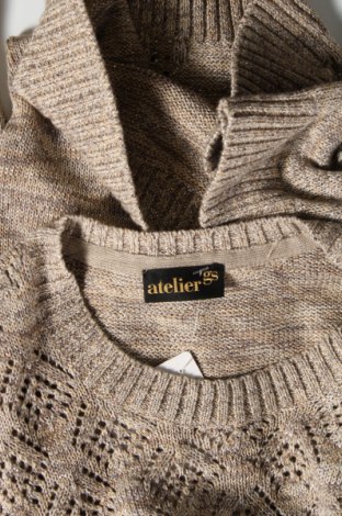 Дамски пуловер Atelier GS, Размер M, Цвят Бежов, Цена 36,00 лв.