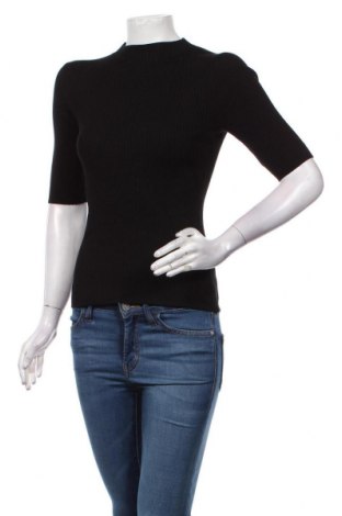 Дамски пуловер Comma,, Размер S, Цвят Черен, 37% вискоза, 36% полиамид, 27% полиамид, Цена 67,60 лв.