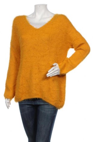 Дамски пуловер Primark, Размер M, Цвят Жълт, Цена 25,20 лв.